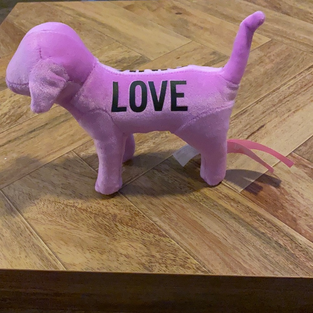 PINK dog purple velvet